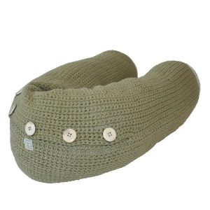 fair and cute voedingskussen olive green