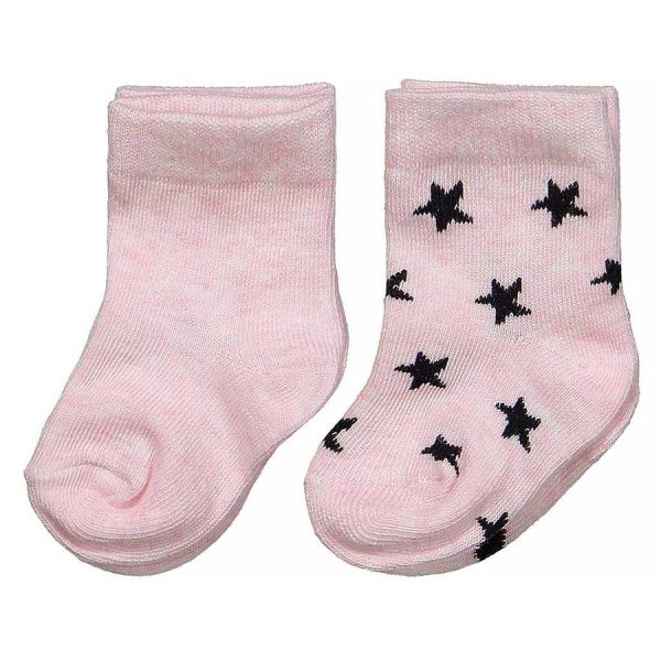 Dirkje baby sokken roze met sterren