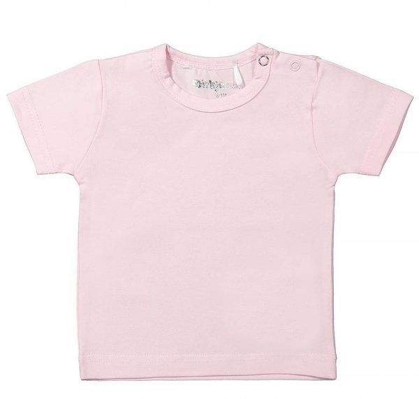 Dirkje baby basic T-shirt licht roze
